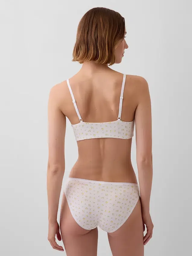 Bralette i ekologisk stretchbomull