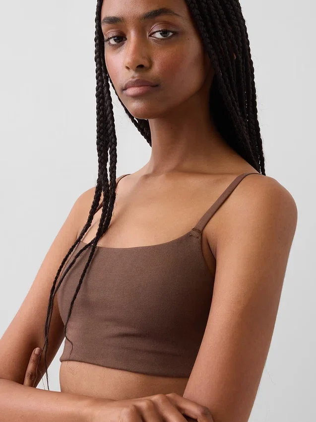 Bralette i ekologisk stretchbomull