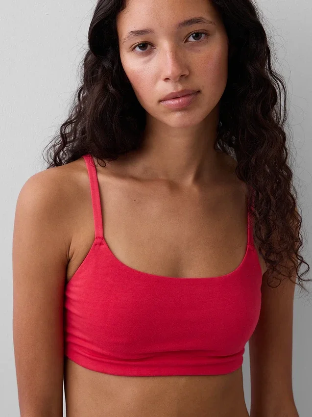 Bralette i ekologisk stretchbomull