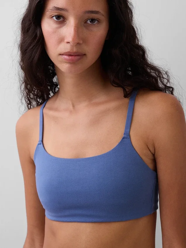 Bralette i ekologisk stretchbomull