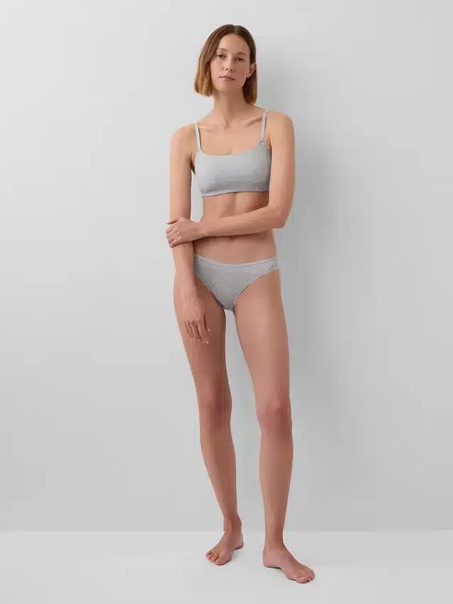 Bralette i ekologisk stretchbomull