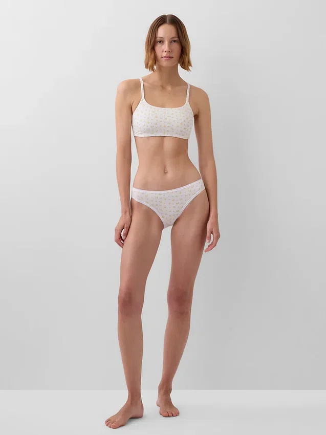 Bralette i ekologisk stretchbomull