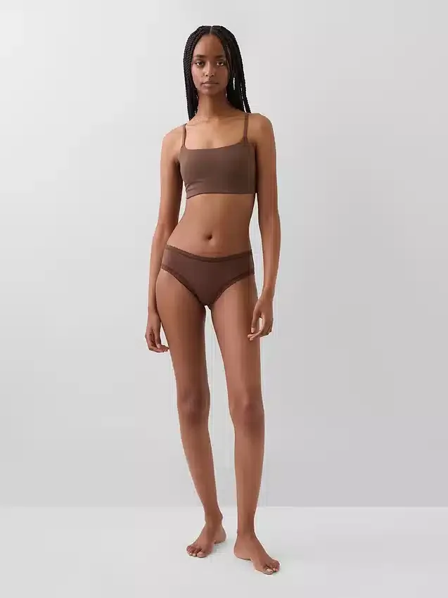 Bralette i ekologisk stretchbomull