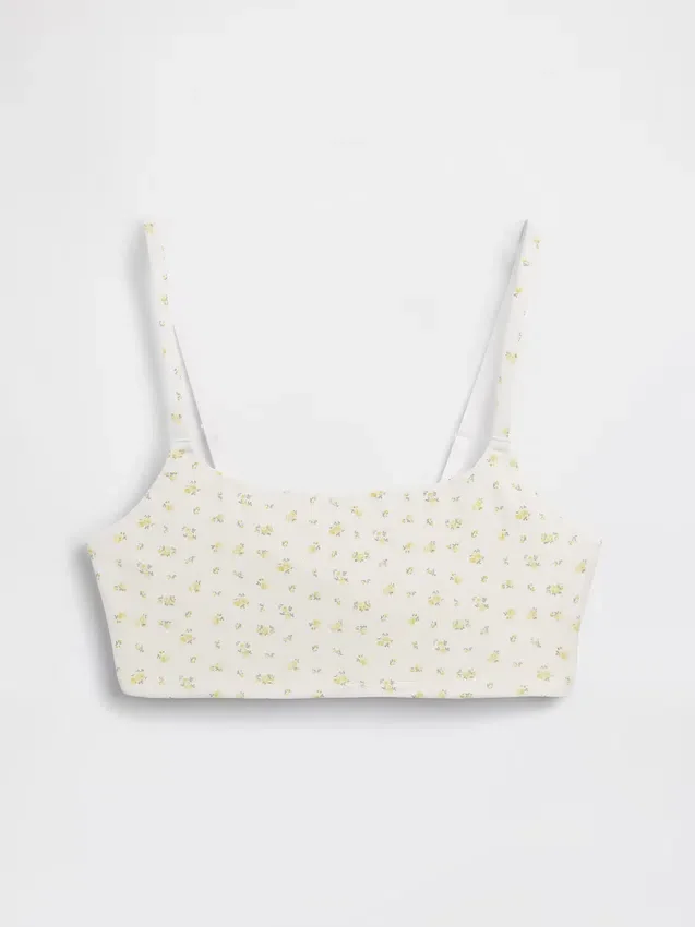 Bralette i ekologisk stretchbomull