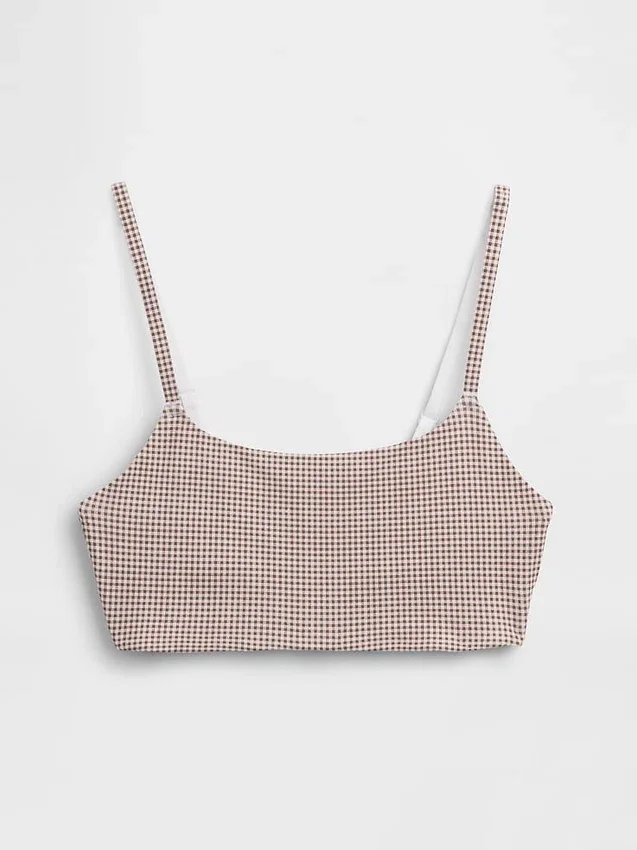 Bralette i ekologisk stretchbomull