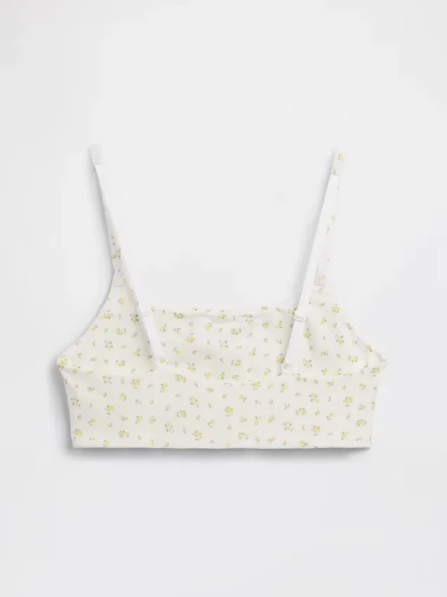 Bralette i ekologisk stretchbomull