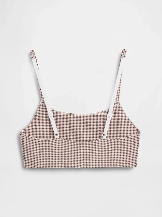 Bralette i ekologisk stretchbomull