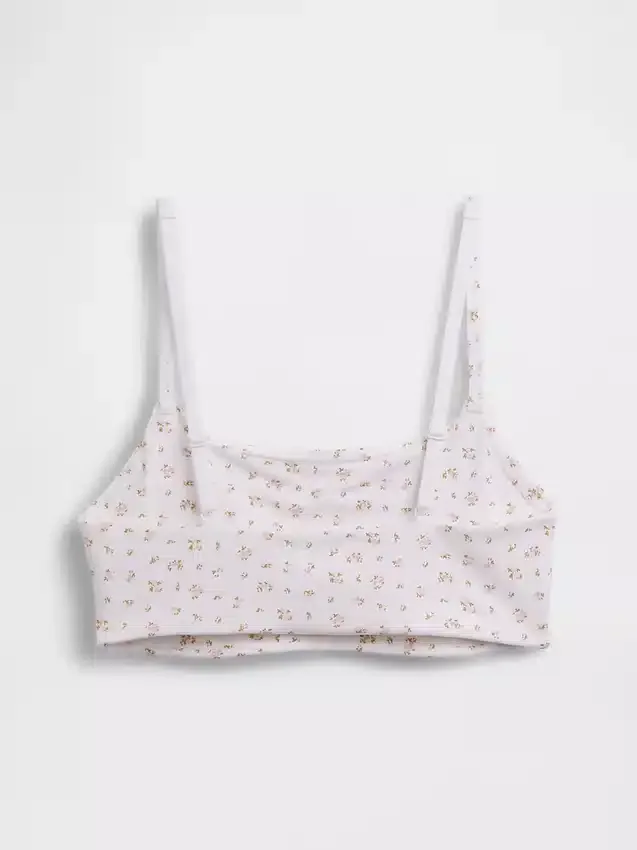 Bralette i ekologisk stretchbomull