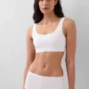 Bralette i ekologisk stretchbomull med Gap Logo