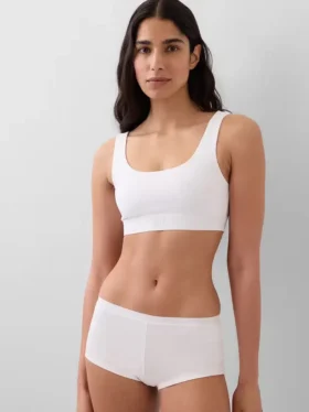 Bralette i ekologisk stretchbomull med Gap Logo