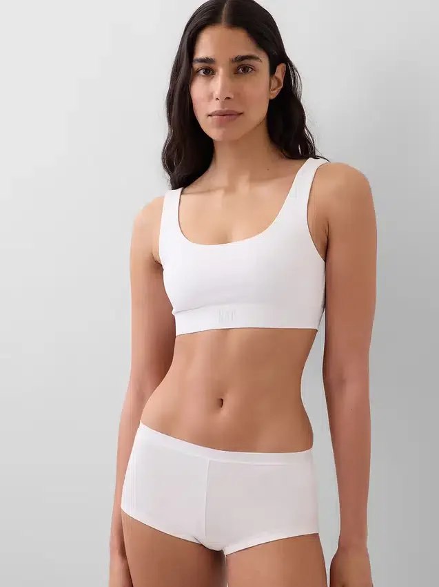 Bralette i ekologisk stretchbomull med Gap Logo