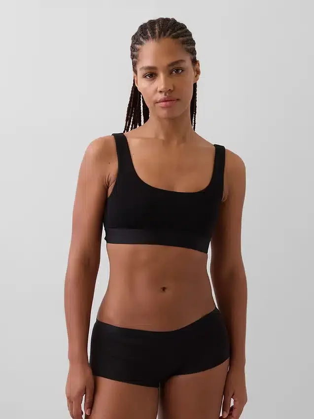 Bralette i ekologisk stretchbomull med Gap Logo