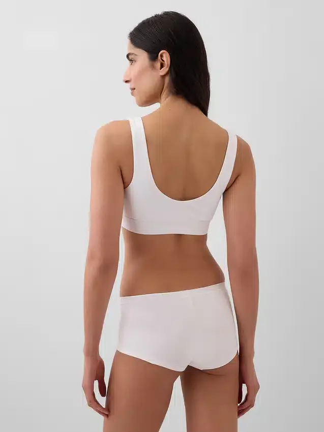 Bralette i ekologisk stretchbomull med Gap Logo