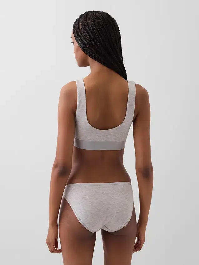 Bralette i ekologisk stretchbomull med Gap Logo