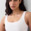 Bralette i ekologisk stretchbomull med Gap Logo