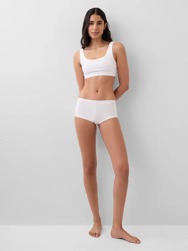 Bralette i ekologisk stretchbomull med Gap Logo