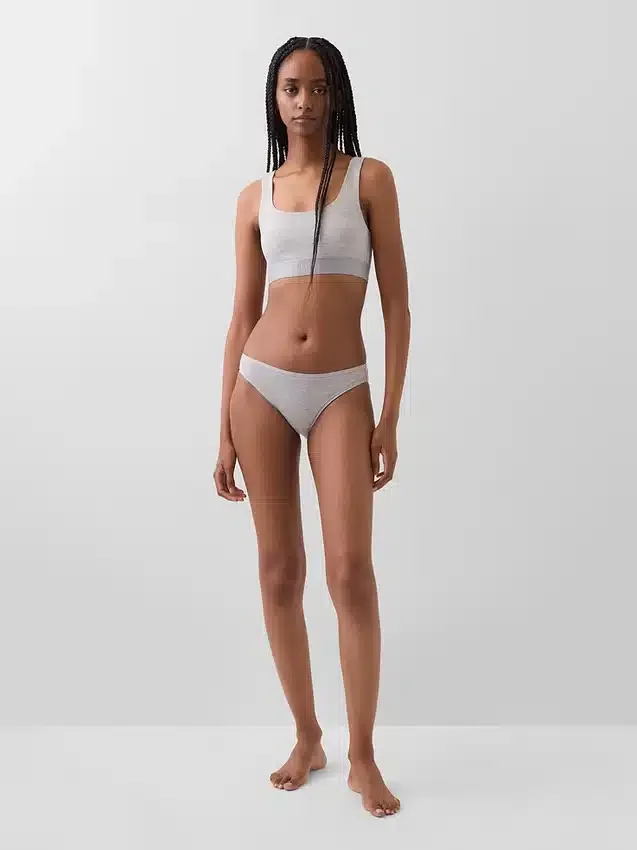 Bralette i ekologisk stretchbomull med Gap Logo