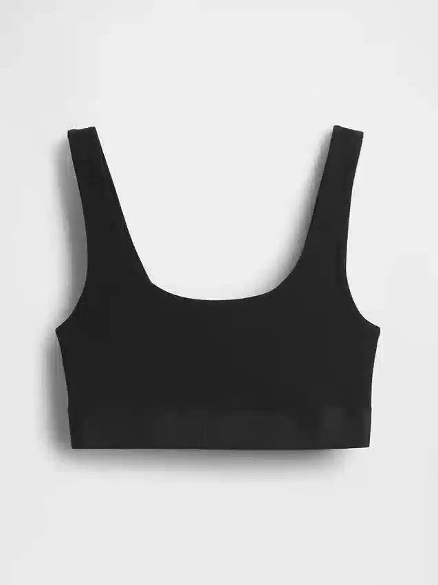 Bralette i ekologisk stretchbomull med Gap Logo