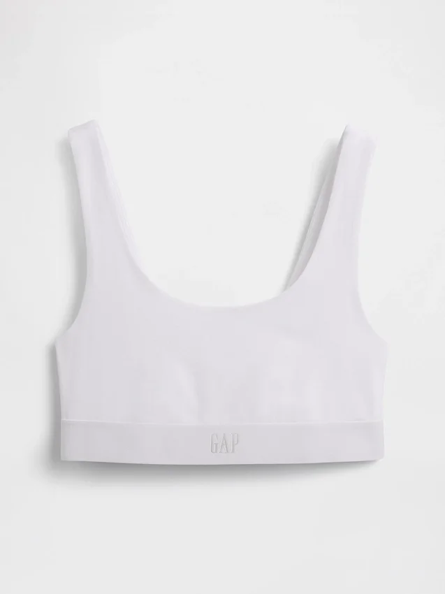 Bralette i ekologisk stretchbomull med Gap Logo