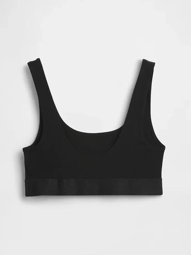 Bralette i ekologisk stretchbomull med Gap Logo