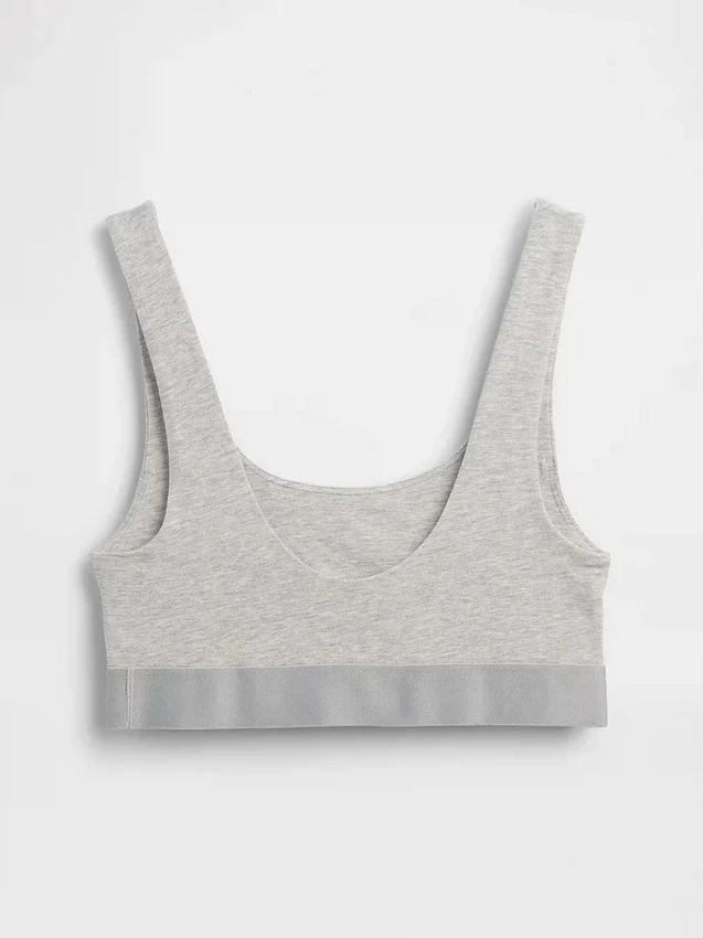 Bralette i ekologisk stretchbomull med Gap Logo