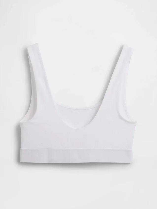 Bralette i ekologisk stretchbomull med Gap Logo