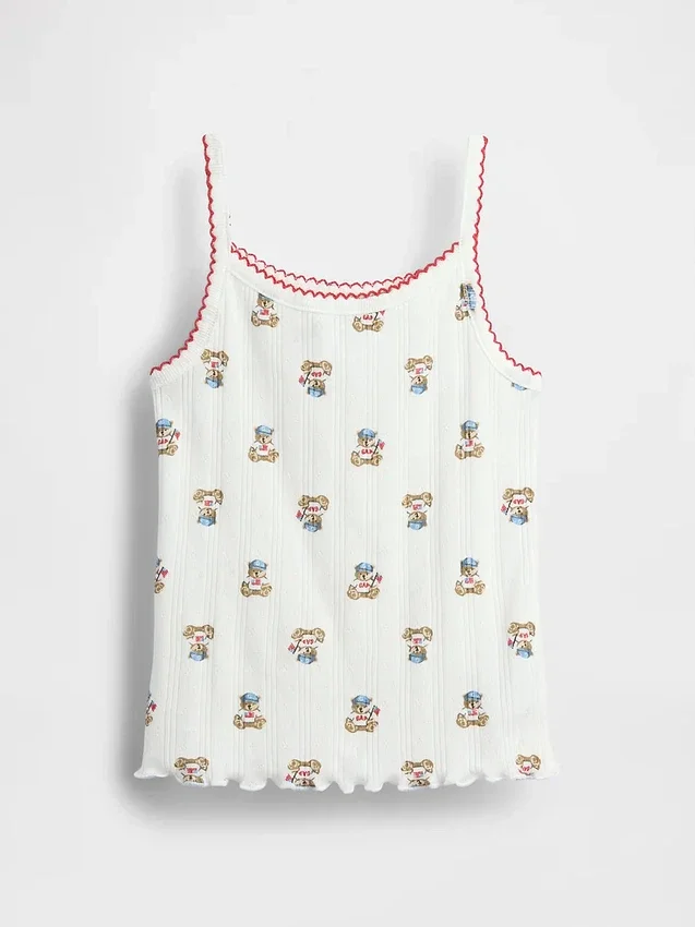 Brannan Bear-cami i pointelle för Baby & Småbarn