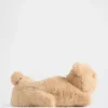 Brannan Bear mysiga tofflor för barn