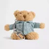 Brannan Bear-väskberlock i denimjackstil