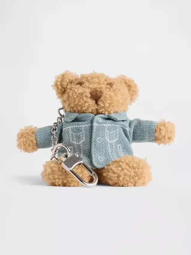 Brannan Bear-väskberlock i denimjackstil