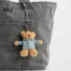 Brannan Bear-väskberlock i denimjackstil