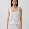 Broderad pyjamas-tank