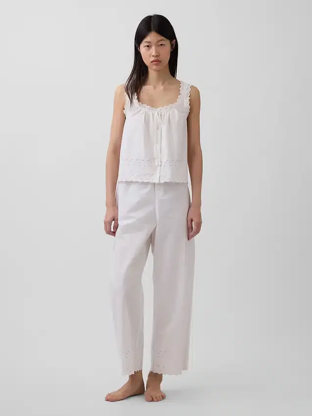 Broderad pyjamas-tank