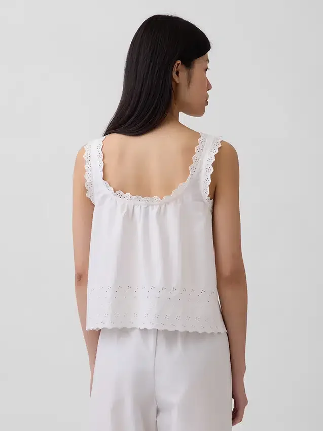 Broderad pyjamas-tank