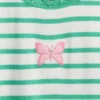 Broderad ribbad T-shirt för Baby & Småbarn