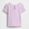 Broderad ribbad T-shirt med glassmotiv för Baby & Småbarn