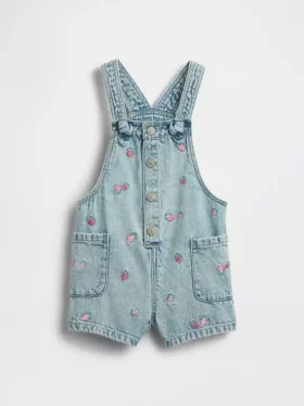 Broderade denimshorts för Baby & Småbarn