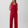 Broderade pyjamasbyxor