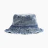 Buckethat i denim för barn