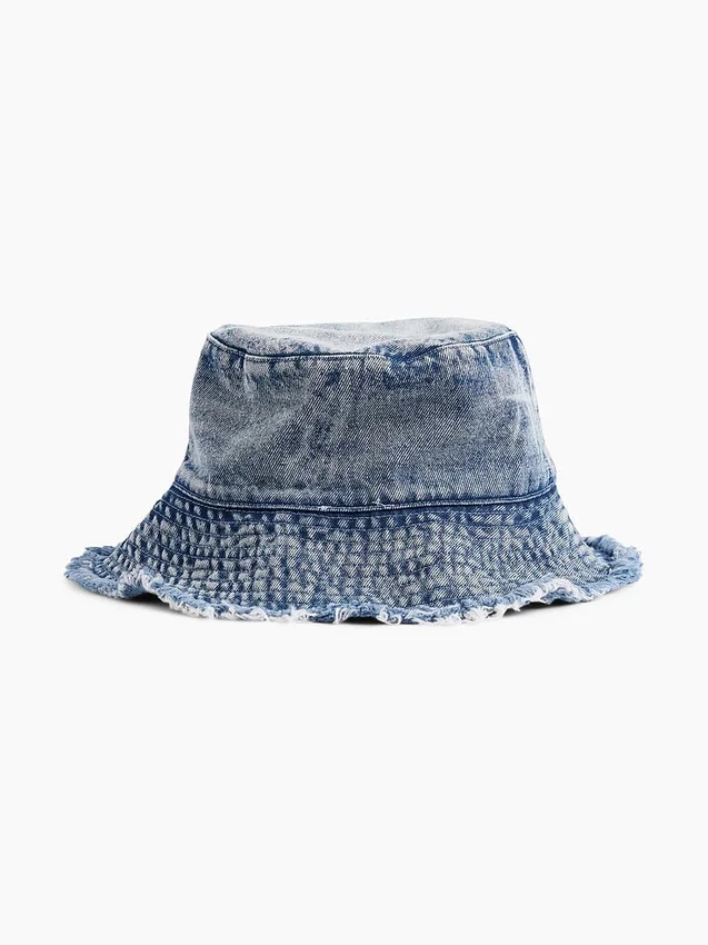 Buckethat i denim för barn