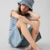 Buckethat i denim för barn