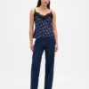 Camisole med spetskant
