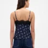 Camisole med spetskant