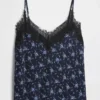 Camisole med spetskant