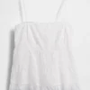 Camisole med spetskant