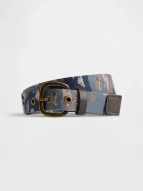 Camo-bälte med vävd rem för barn