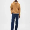 Canvas-jeans med baggy passform