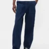 Canvas-jeans med baggy passform