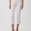Capri-jeans med låg midja
