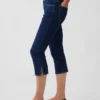 Capri-jeans med låg midja